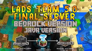 LADS TEAM 5.0 OPENING | MINECRAFT 1.19 SURVIVAL SERVER IS NOW LIVE!