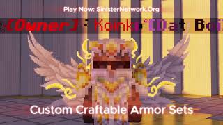 Ultimate SinisterSkyblock Experience: Custom Raids, Unique Gear, and More on SinisterNetwork.Org!
