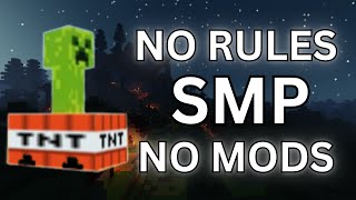 BEST PUBLIC Minecraft SMP | NO MODS | NO RULES | That you can play!