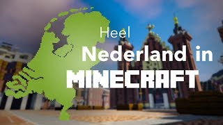 GeoCraft Trailer - Heel Nederland in Minecraft! [1.17.1]