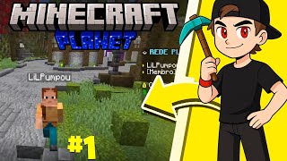 Minecraft Planet #01 – A Primeira Jornada pelo Território