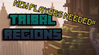 UNVEALING MY NEW PUBLIC MINECRAFT SERVER!!!!-TribalRegions SMP