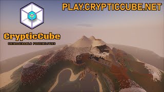 [Minecraft Elytra] Tour of the Spawn World | Cryptic Cube - Minecraft Factions SMP