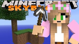 Minecraft Skyblock - Little Kelly - OUR FIRST SKYBLOCK!