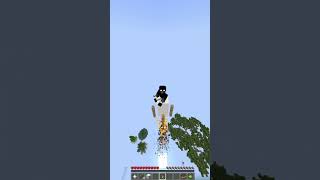 О курва ракета!!! #minecraft