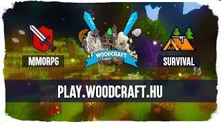 Magyar Minecraft Szerver - WoodCraft 🌴