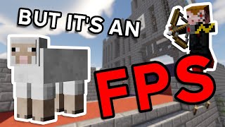 Minecraft, but it's a First Person Shooter | Ram War