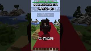Minecraft Sunucumda Kendini Yapan Oyuncu ⛏💎