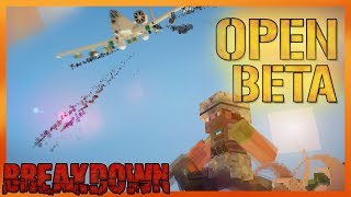 THE BEST FLANS MOD SERVER - BETA REVEAL TRAILER - MINECRAFT BREAKDOWN OPEN BETA