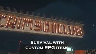 Crimson Club minecraft server with custom RPG items