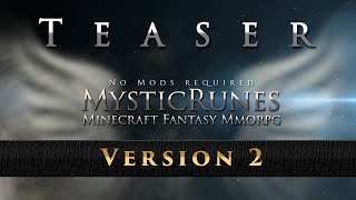 MysticRunes Minecraft mmorpg - Teaser V2