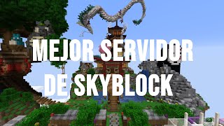 SkyBlock No Premium 1.16-1.18 (Mejor servidor SkyBlock 2022) GEOBLOCK