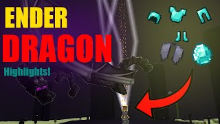 Bellona Ender Dragon Fight Highlights - HalfastMC